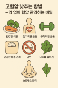 고혈압 포스터