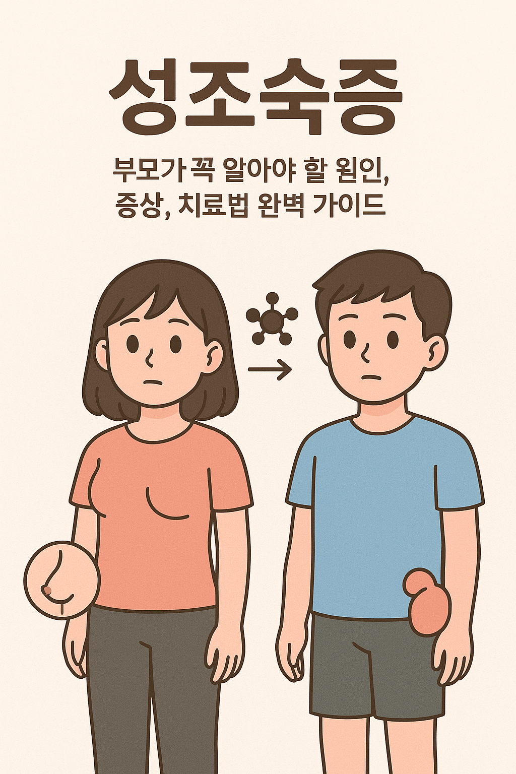 성조숙증 이미지