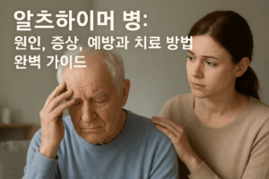 알츠하이머 병 포스터
