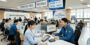 운전면허 행정 이미지