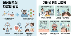 여성탈모 이미지