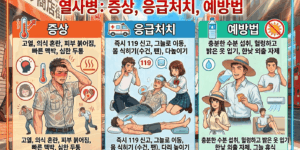 열사병 이미지